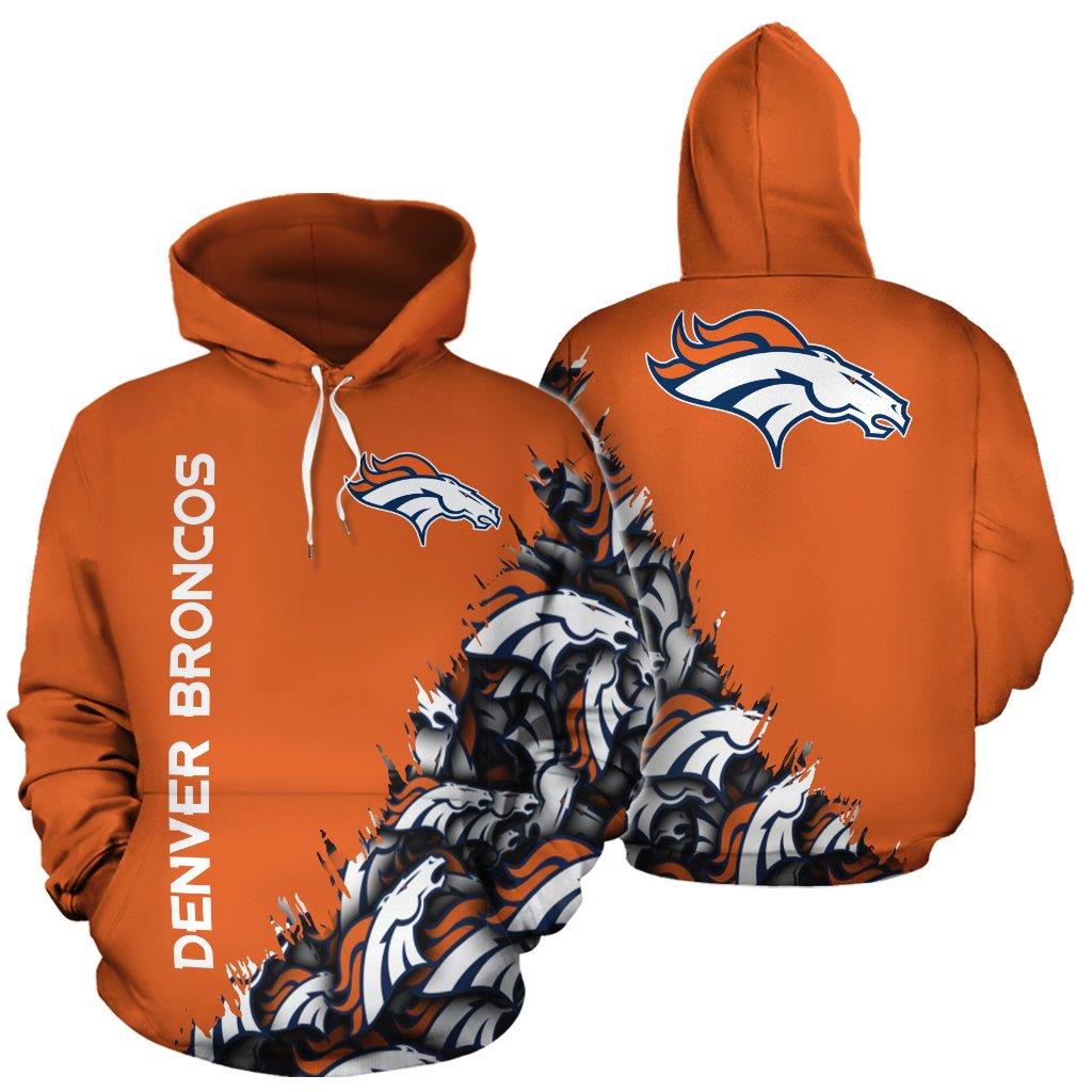 Denver Broncos Nfl Football 3d Hoodie For Men For Women All Over Printed Hoodie