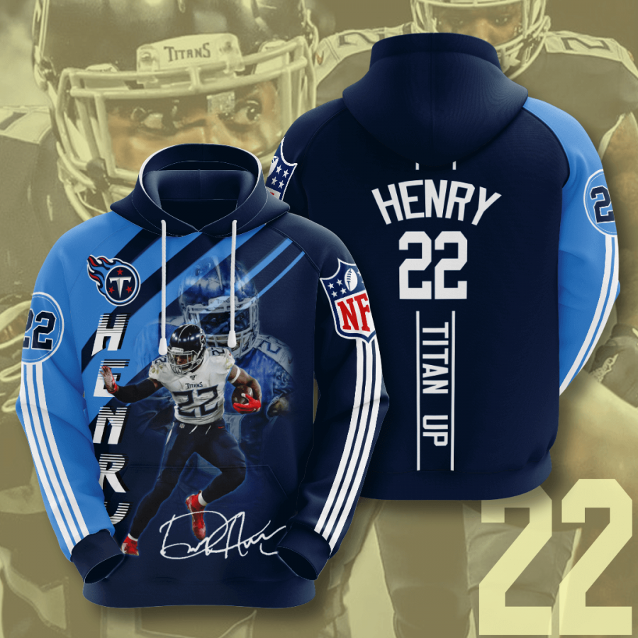 Derrick Henry Tennessee Titans Nfl Men And Women 3d Full Printing Hoodie Derrick Henry 3d Full Printing Shirt Jwdap