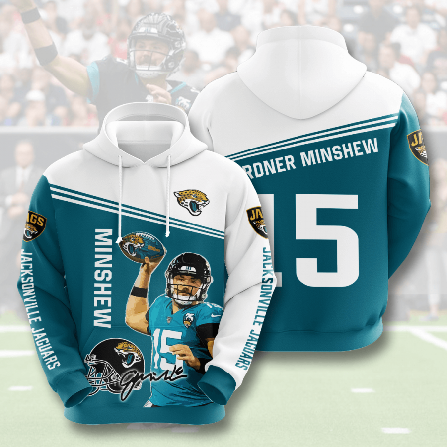 Jacksonville Jaguars Gardner Minshew Hoodie 2020 3d Style Al Tshirt For Women Hoodie 3d Forest Green Size 4xl