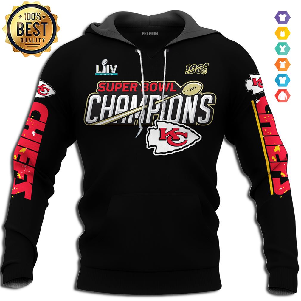 Kansas City Chiefs 2020 Super Bowl Champions Tshirt Hoodie S Clothes Hoodie 3d Navy Size X