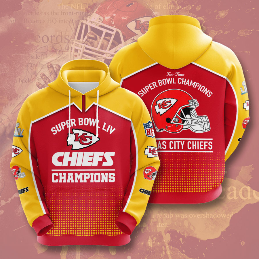 Kansas City Chiefs 3d Hoodie Kansas City Chiefs Nfl All Over Print 3d Hoodie All Over Print 3d T-shirt A3itg