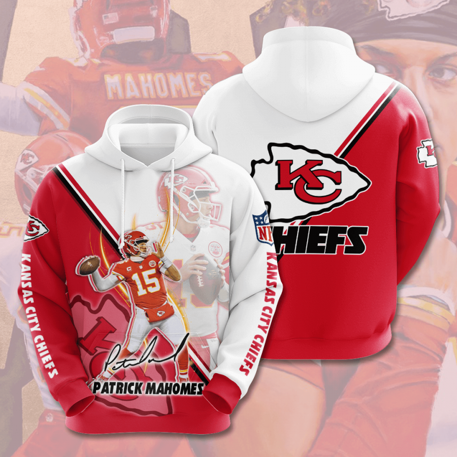 Kansas City Chiefs Patrick Mahomes Hoodie 2020 All Over Prin Tshirts Hoodie 3d Navy Size Xl