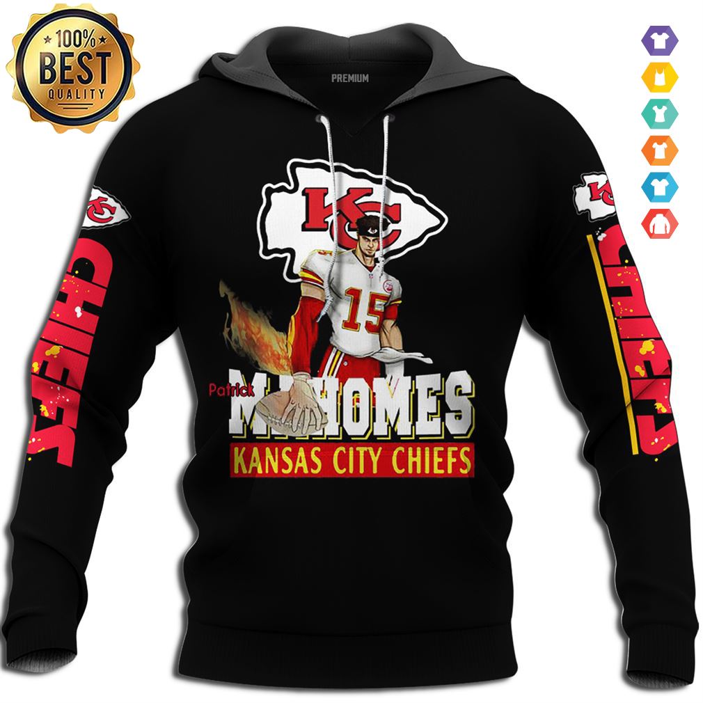 Kansas City Chiefs Patrick Mahomes Nfl Super Bowl Liv Champi Funny Tshirt Hoodie 3d Navy Heather Size 4xl