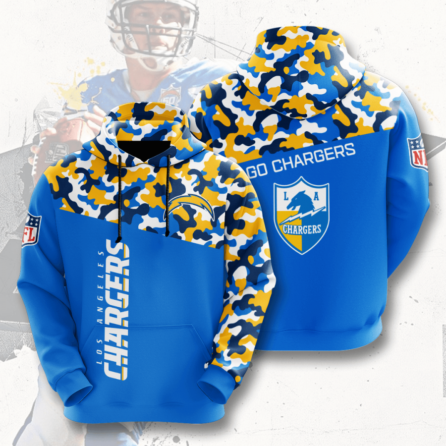 Los Angeles Chargers Hoodie 2020 3d Shirt All Overprint Apparel Hoodie 3d Navy Size X