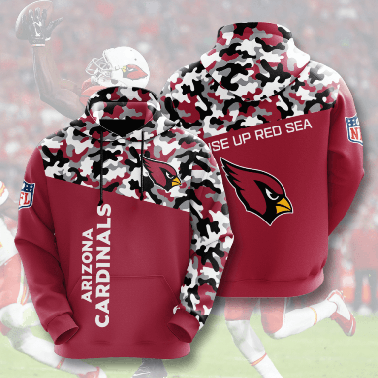 Nfl Arizona Cardinals 3d Hoodie For Men For Women All Over Printed Hoodie Wy9rm