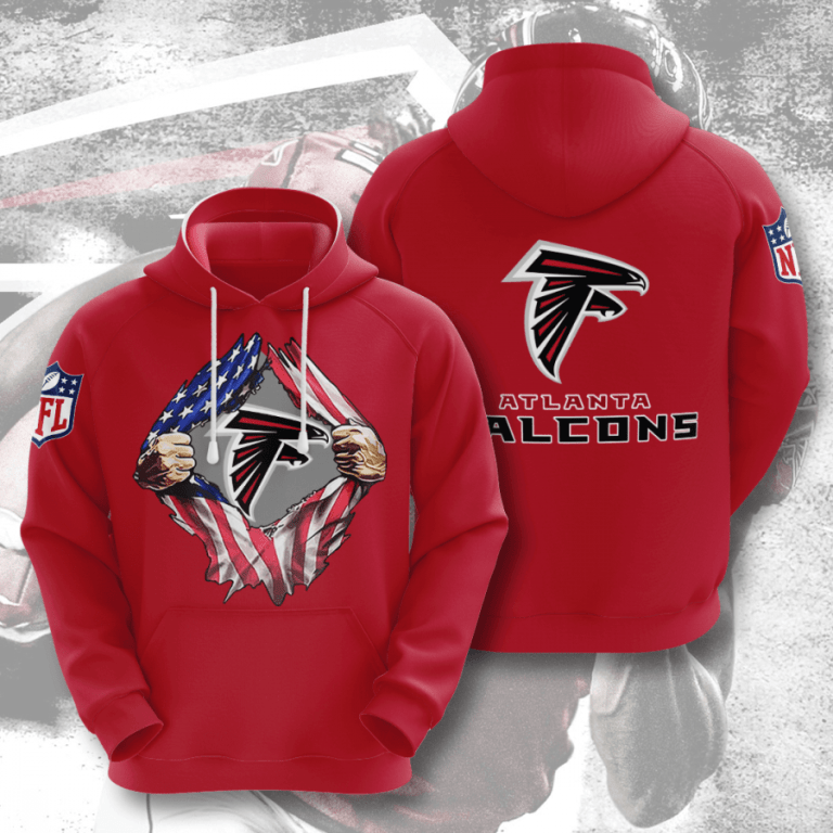 Nfl Atlanta Falcons 3d Hoodie For Men For Women All Over Printed Hoodie 4i6r6