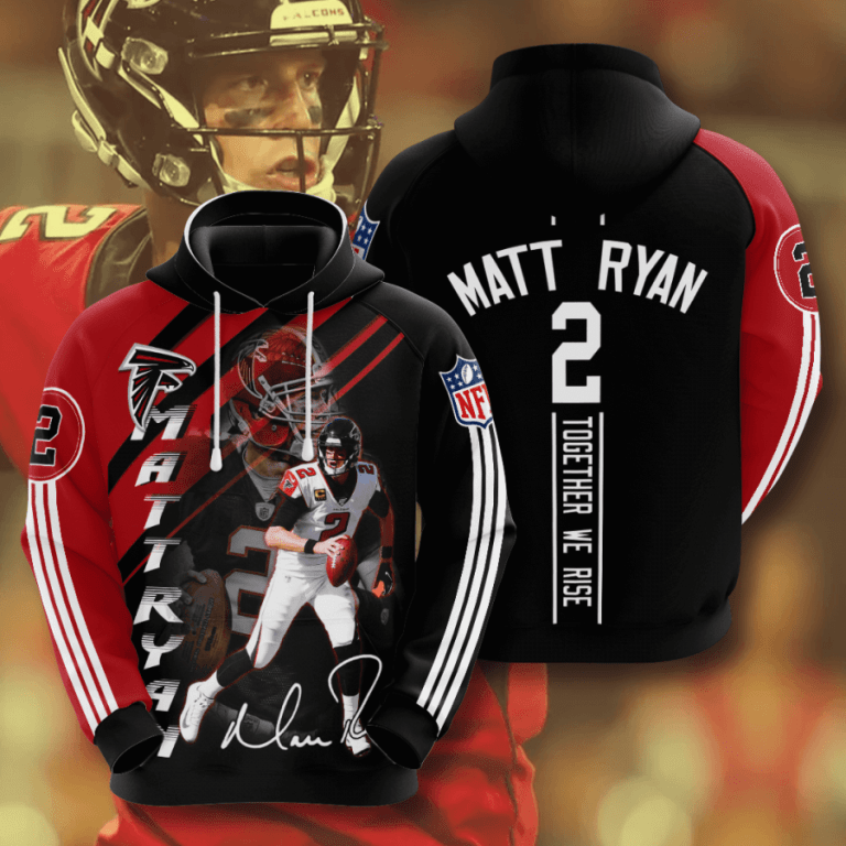 Nfl Atlanta Falcons 3d Hoodie For Men For Women All Over Printed Hoodie Zf3xn