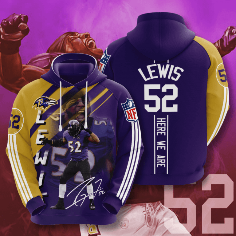 Nfl Baltimore Ravens 3d Hoodie For Men For Women All Over Printed Hoodie