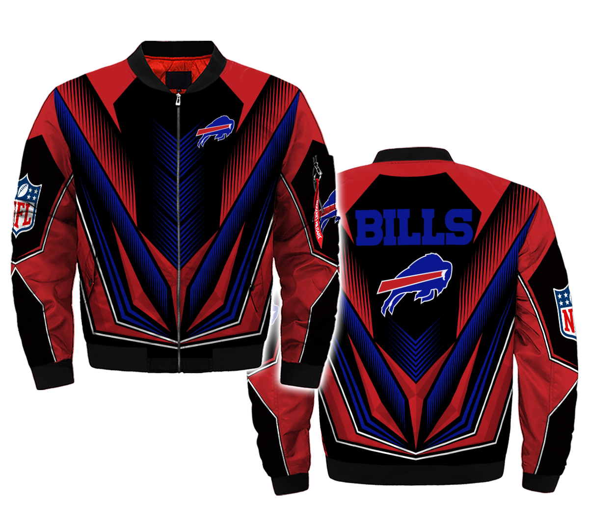 Nfl Buffalo Bills Bomber Jacket Hoodie For Fan Newest Design 3d Bomber Jacket For Men For Women Bomber Jacket All Over 3d Printed 2020