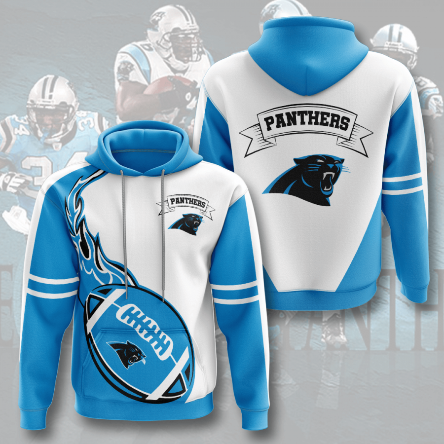 Nfl Carolina Panthers 3d Hoodie Custom Printing Team Color Plus Size Up To 5xl Ii59i