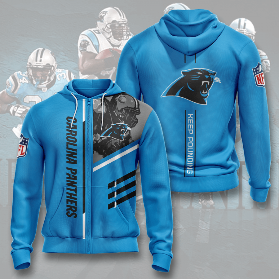 Nfl Carolina Panthers 3d Hoodie Custom Printing Team Color Plus Size Up To 5xl Q5y4m