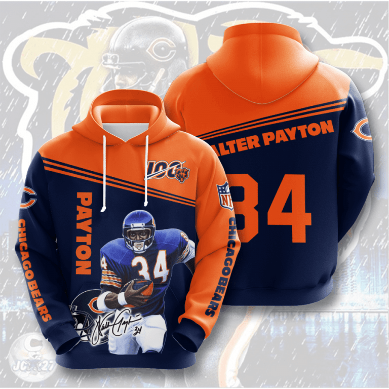 Nfl Chicago Bears 3d Hoodie For Men For Women All Over Printed Hoodie 5l63l