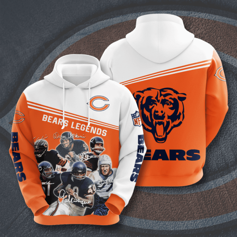 Nfl Chicago Bears 3d Hoodie For Men For Women All Over Printed Hoodie Gw5h5