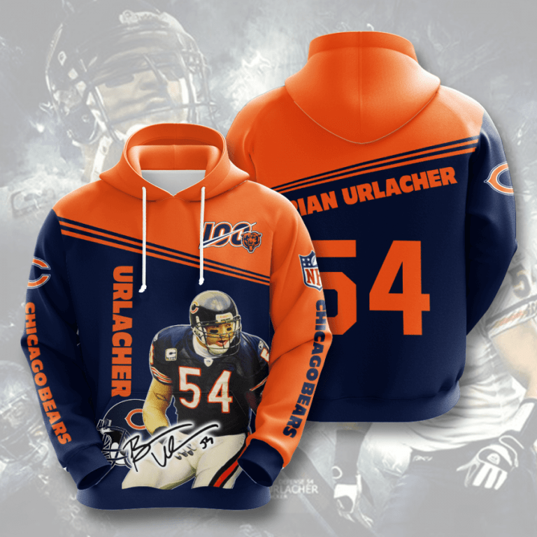 Nfl Chicago Bears 3d Hoodie For Men For Women All Over Printed Hoodie Lupod