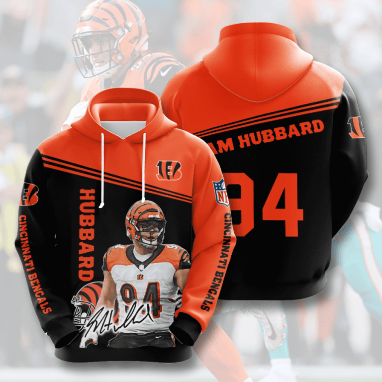 Nfl Cincinnati Bengals 3d Hoodie For Men For Women All Over Printed Hoodie 9enxd