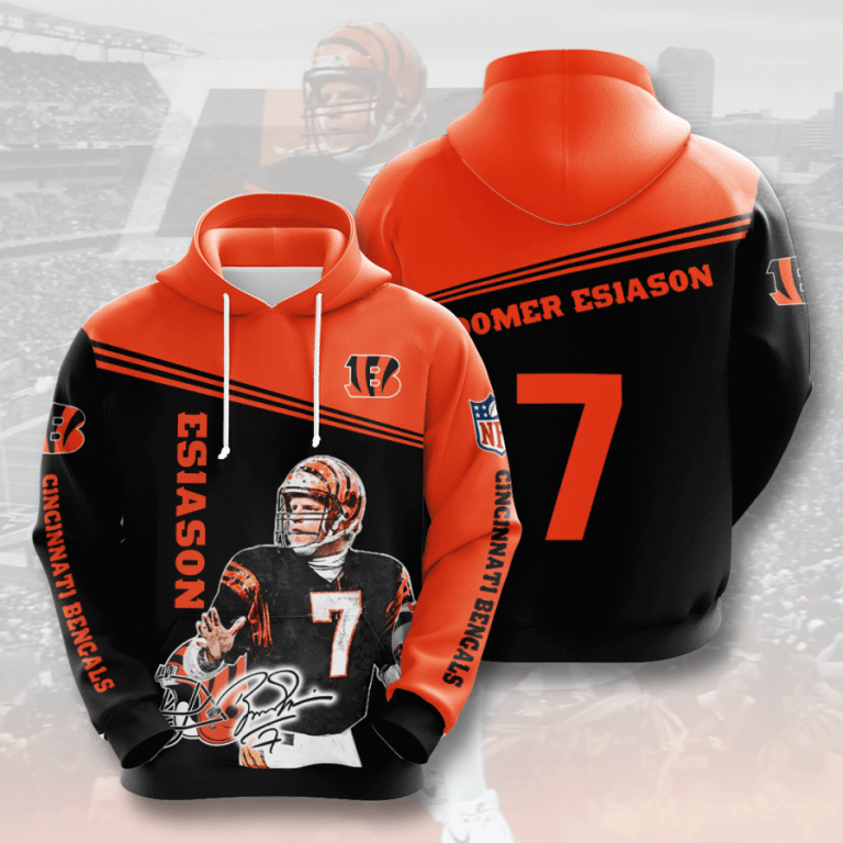 Nfl Cincinnati Bengals 3d Hoodie For Men For Women All Over Printed Hoodie 9s7qf