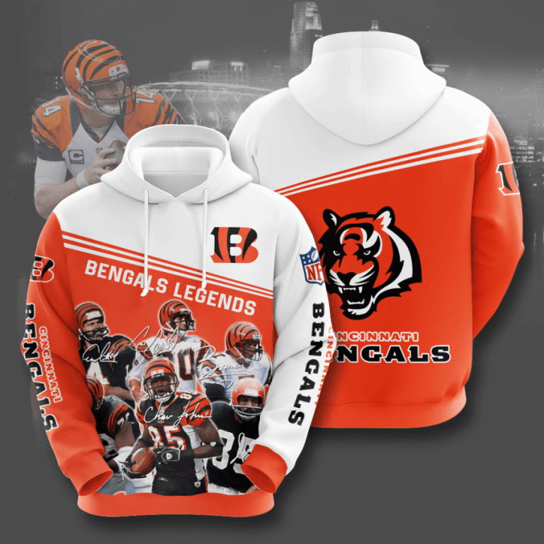 Nfl Cincinnati Bengals 3d Hoodie For Men For Women All Over Printed Hoodie Aqmay