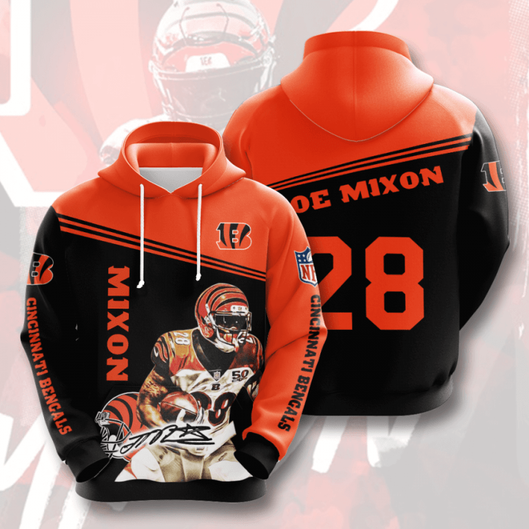 Nfl Cincinnati Bengals 3d Hoodie For Men For Women All Over Printed Hoodie Htept