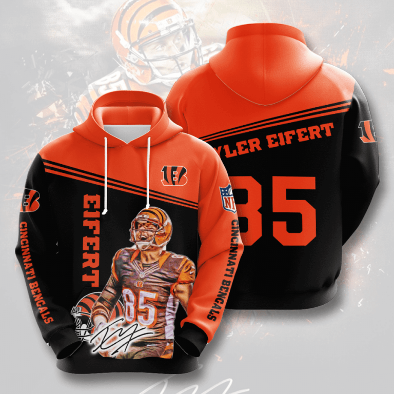 Nfl Cincinnati Bengals 3d Hoodie For Men For Women All Over Printed Hoodie Uyfi8