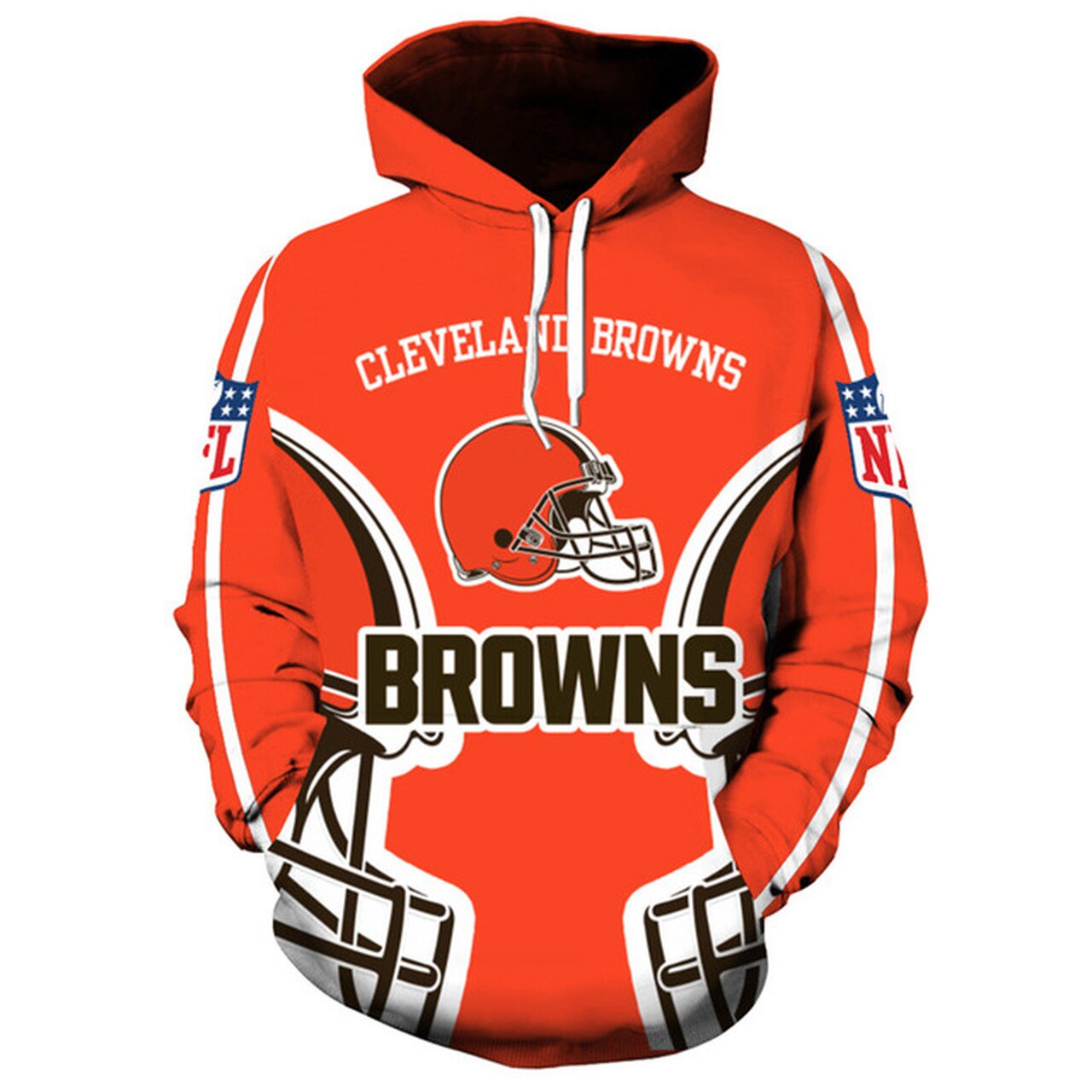 Nfl Cleeland Browns Unisex 3d Full Printing Hoodie Zip Hoodie Cleeland Browns 3d Full Printing Shirt Cleeland Browns 3d Hoodie Shirt