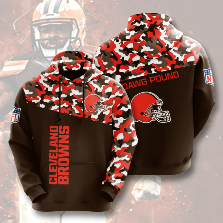 Nfl Cleveland Browns 3d Hoodie For Men For Women All Over Printed Hoodie 6f2t8