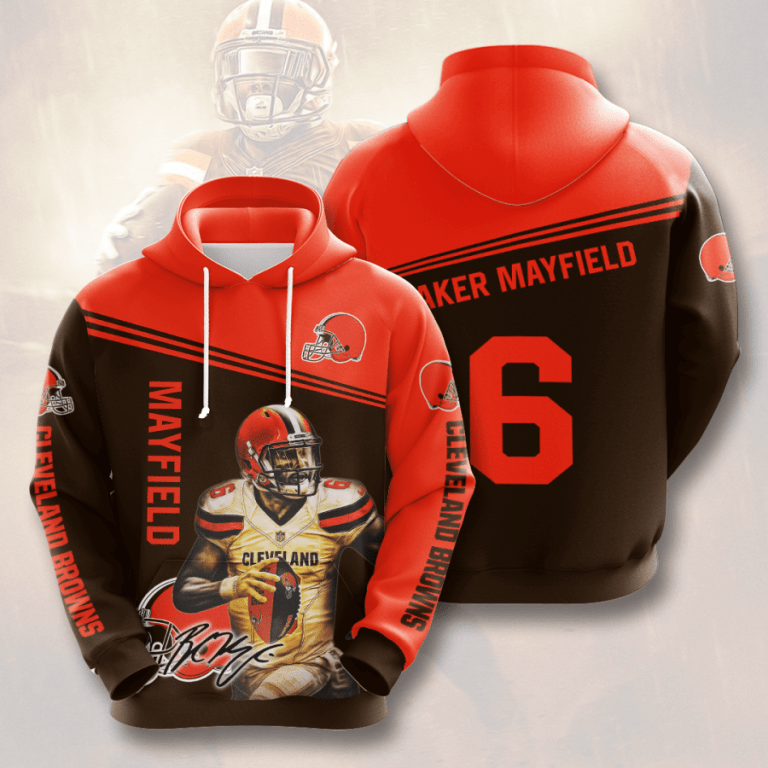 Nfl Cleveland Browns 3d Hoodie For Men For Women All Over Printed Hoodie 8v23h