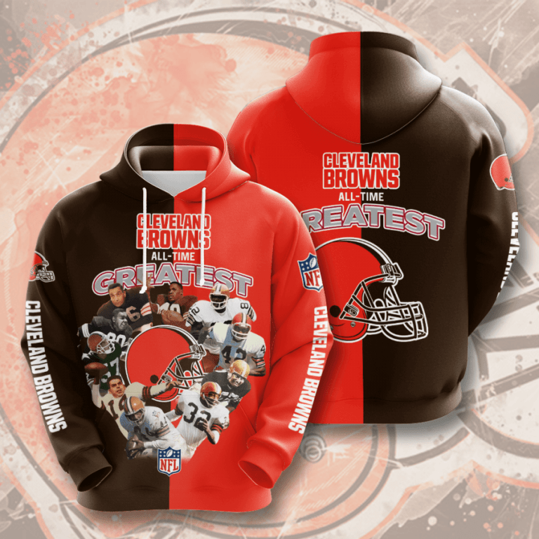 Nfl Cleveland Browns 3d Hoodie For Men For Women All Over Printed Hoodie Y2zwo