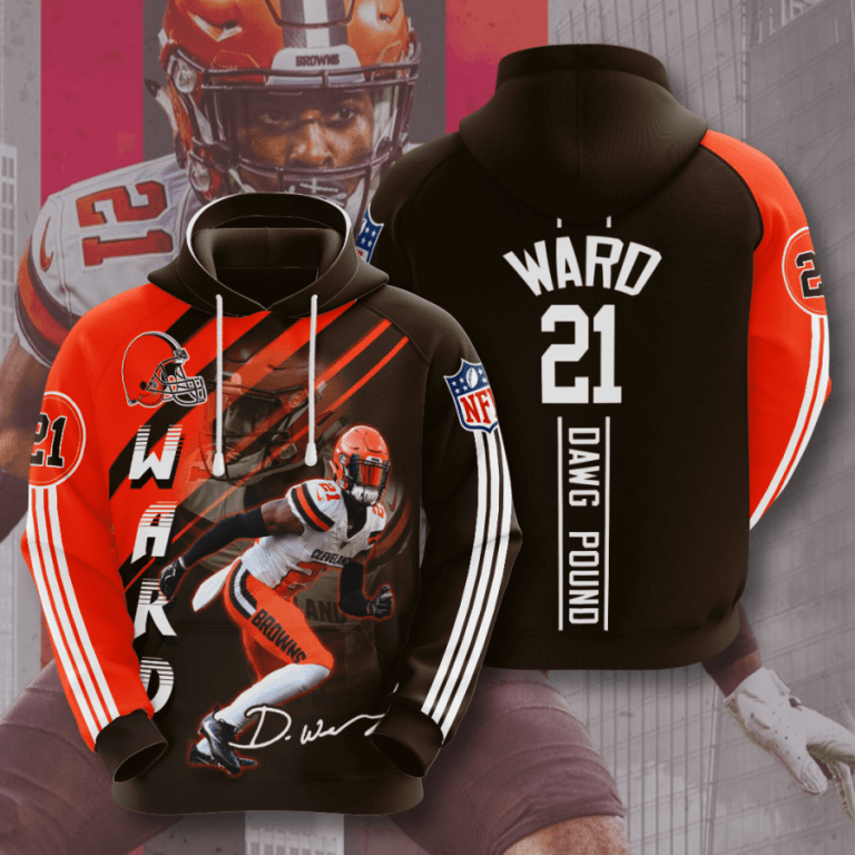 Nfl Cleveland Browns 3d Hoodie For Men For Women All Over Printed Hoodie