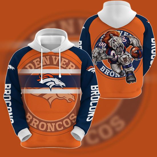 Nfl Denver Broncos 2020 Pullover And Zippered Hoodies Custom 3d Graphic Printed 3d Hoodie For Men For Women B0mgf