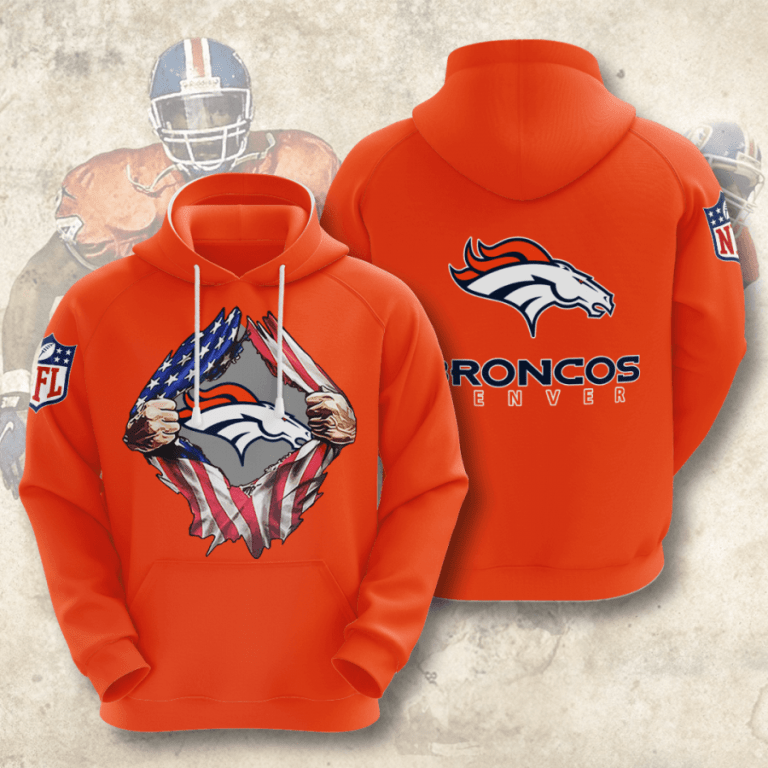 Nfl Denver Broncos 3d Hoodie For Men For Women All Over Printed Hoodie 5lxm0