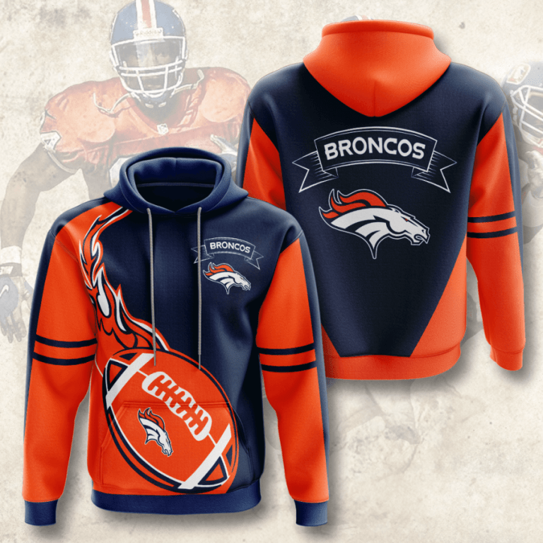 Nfl Denver Broncos 3d Hoodie For Men For Women All Over Printed Hoodie 9ze39