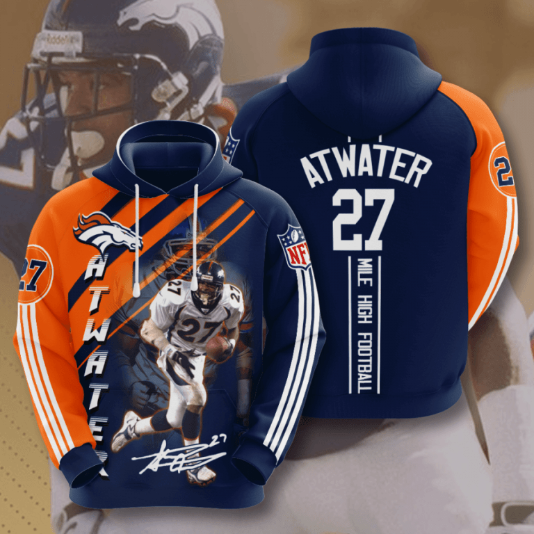 Nfl Denver Broncos 3d Hoodie For Men For Women All Over Printed Hoodie Atogo