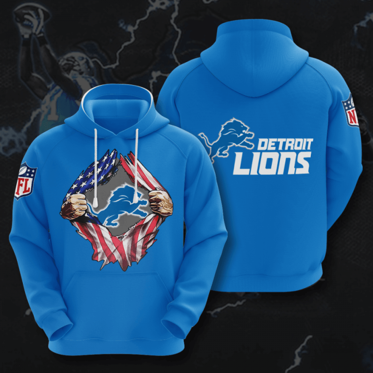 Nfl Detroit Lions 3d Hoodie For Men For Women All Over Printed Hoodie