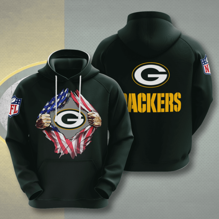 Nfl Green Bay Packers 3d Hoodie For Men For Women All Over Printed Hoodie Al4q4