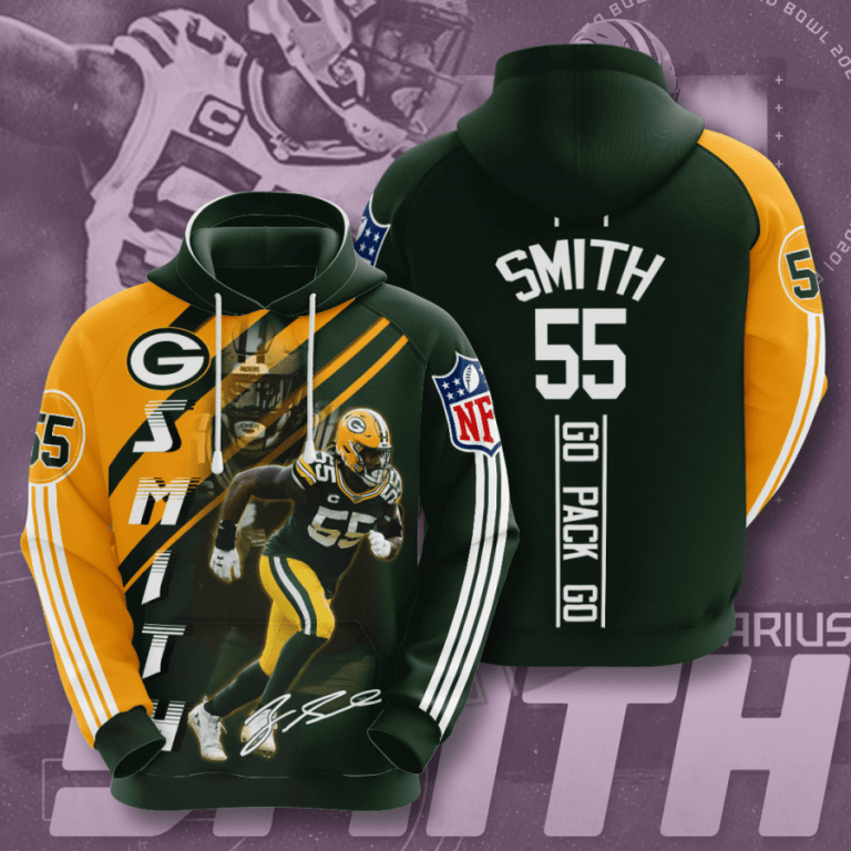 Nfl Green Bay Packers 3d Hoodie For Men For Women All Over Printed Hoodie Ir971