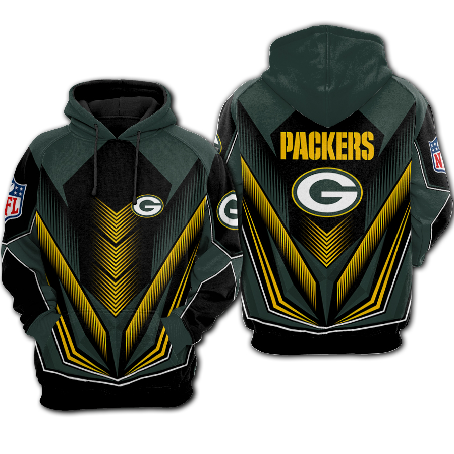 Nfl Green Bay Packers Fullover Hoodie For Fan Newest Design 3d Hoodie For Men For Women All Over Printed Hoodie Shirt 2020