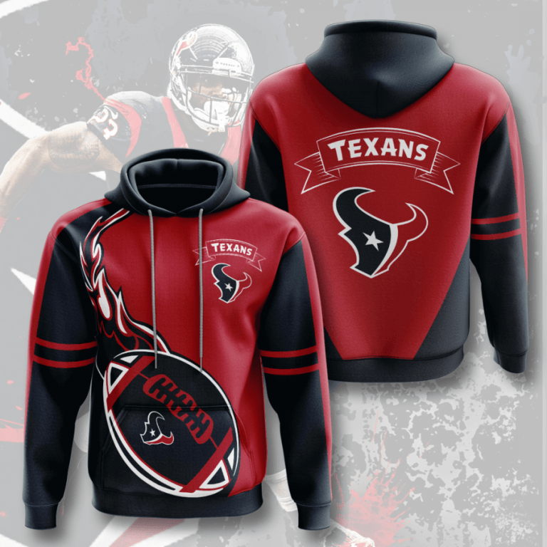 Nfl Houston Texans 3d Hoodie For Men For Women All Over Printed Hoodie Fz3jz