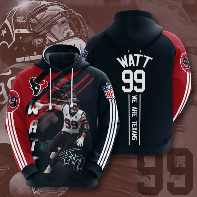 Nfl Houston Texans 3d Hoodie For Men For Women All Over Printed Hoodie Ya66v