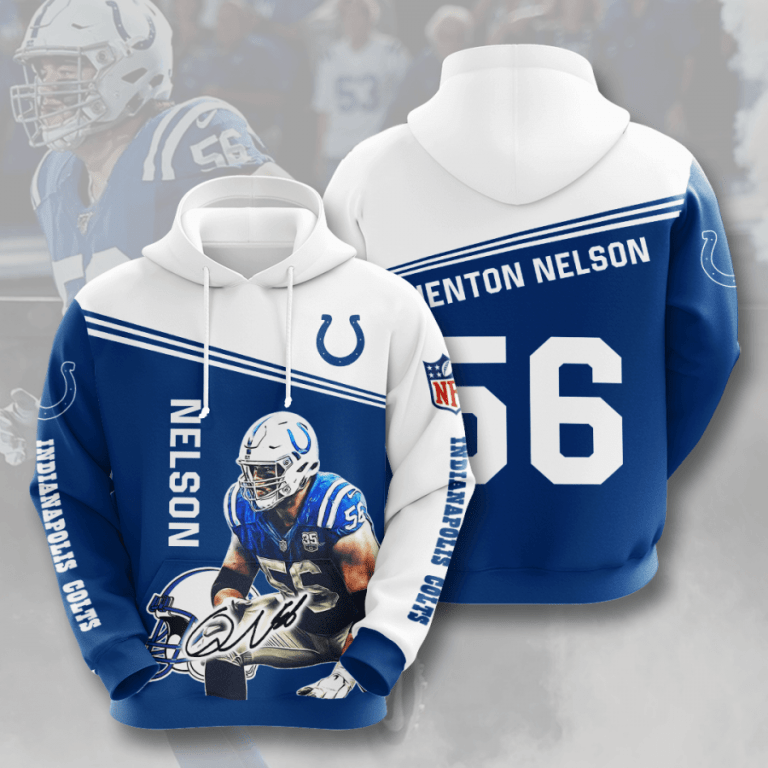 Nfl Indianapolis Colts 3d Hoodie For Men For Women All Over Printed Hoodie 421o4