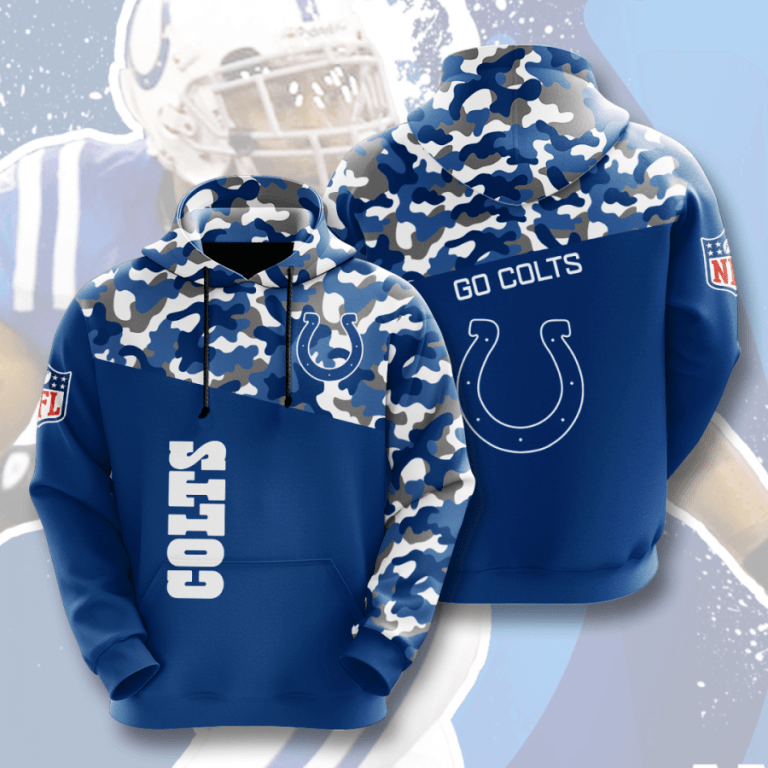 Nfl Indianapolis Colts 3d Hoodie For Men For Women All Over Printed Hoodie Ascor