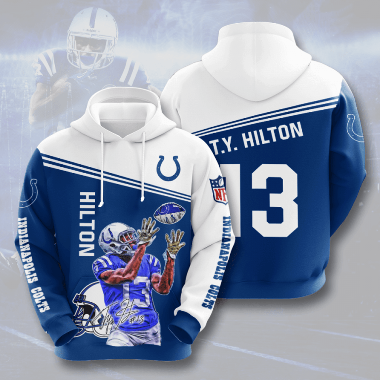 Nfl Indianapolis Colts 3d Hoodie For Men For Women All Over Printed Hoodie Ebg3r