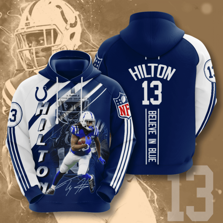 Nfl Indianapolis Colts 3d Hoodie For Men For Women All Over Printed Hoodie Lelzs