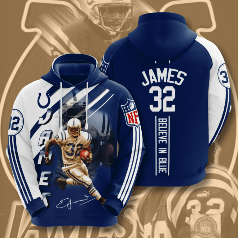 Nfl Indianapolis Colts 3d Hoodie For Men For Women All Over Printed Hoodie Rak1n