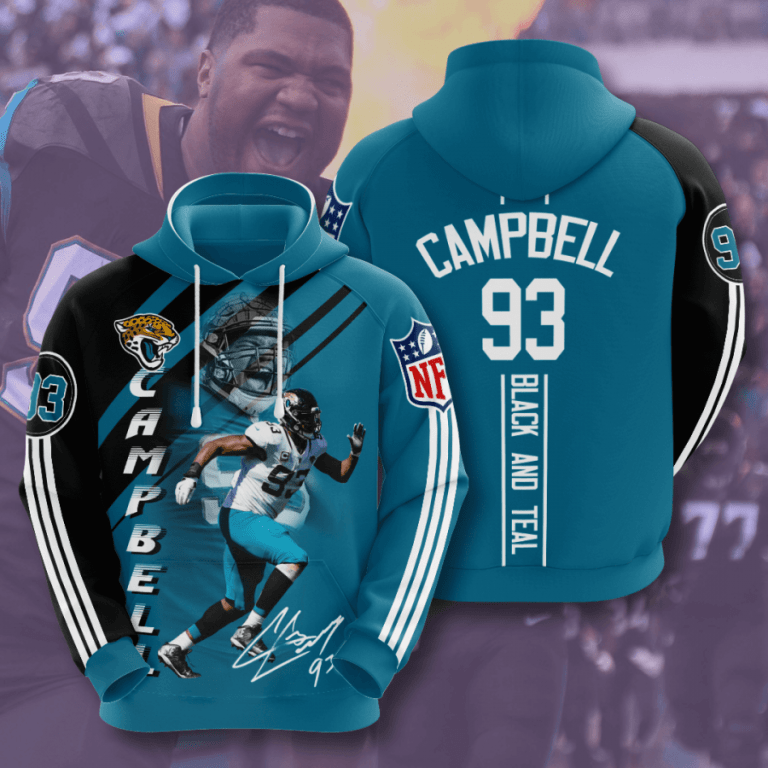 Nfl Jacksonville Jaguars 3d Hoodie For Men For Women All Over Printed Hoodie Ffbwb