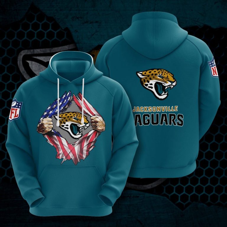 Nfl Jacksonville Jaguars 3d Hoodie For Men For Women All Over Printed Hoodie