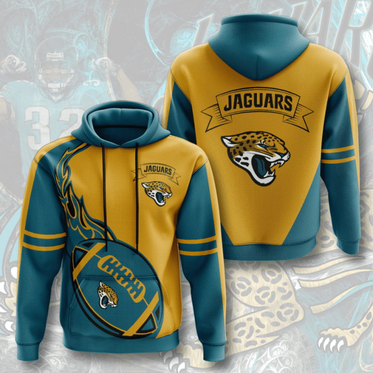 Nfl Jacksonville Jaguars 3d Hoodie For Men For Women All Over Printed Hoodie