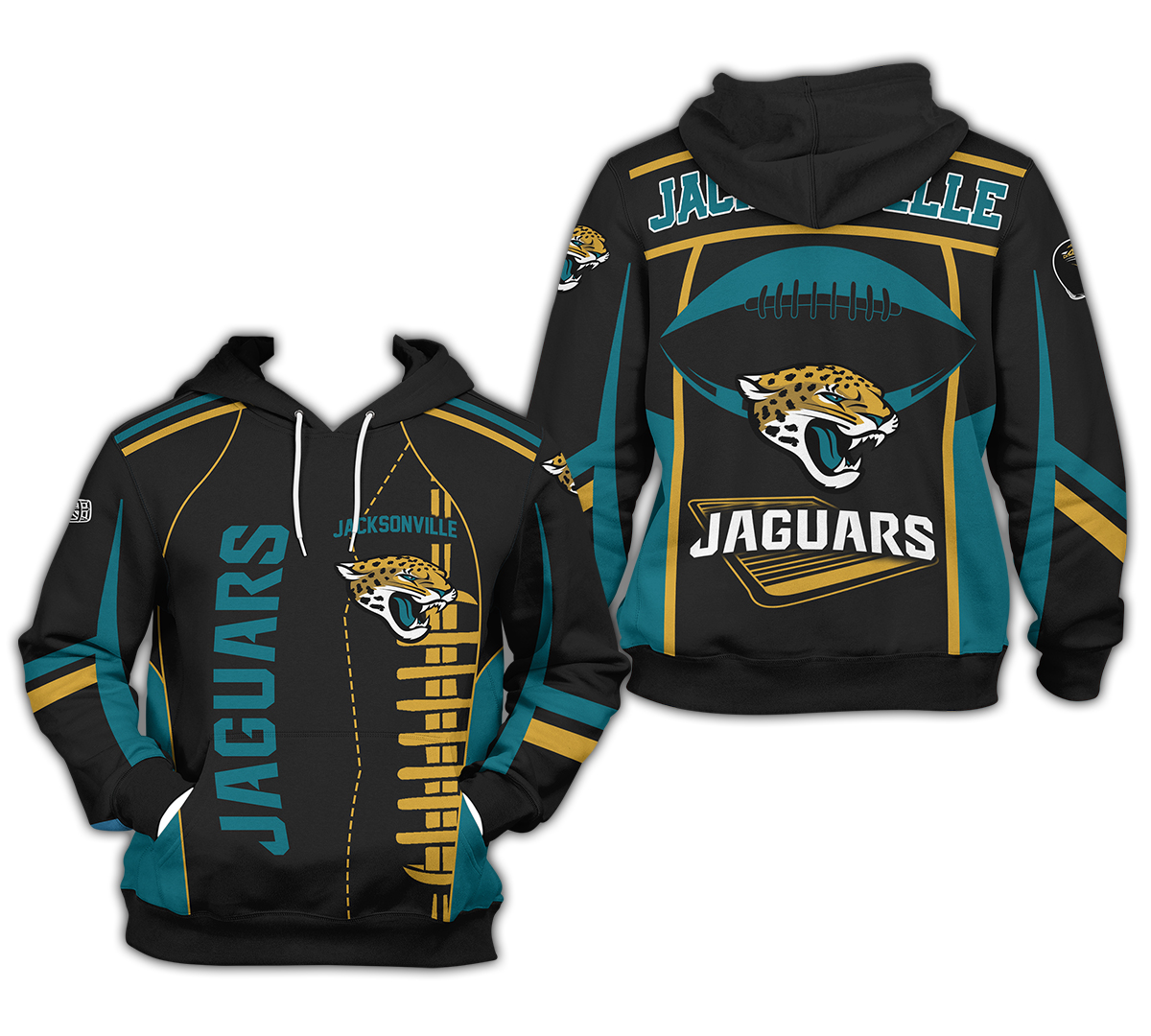 Nfl Jacksonville Jaguars Fullover Hoodie 3d Hoodie For Men For Women All Over Printed Hoodie Shirt 2020