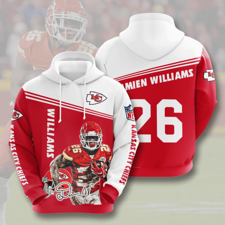 Nfl Kansas City Chiefs 3d Hoodie For Men For Women All Over Printed Hoodie 0xhbj