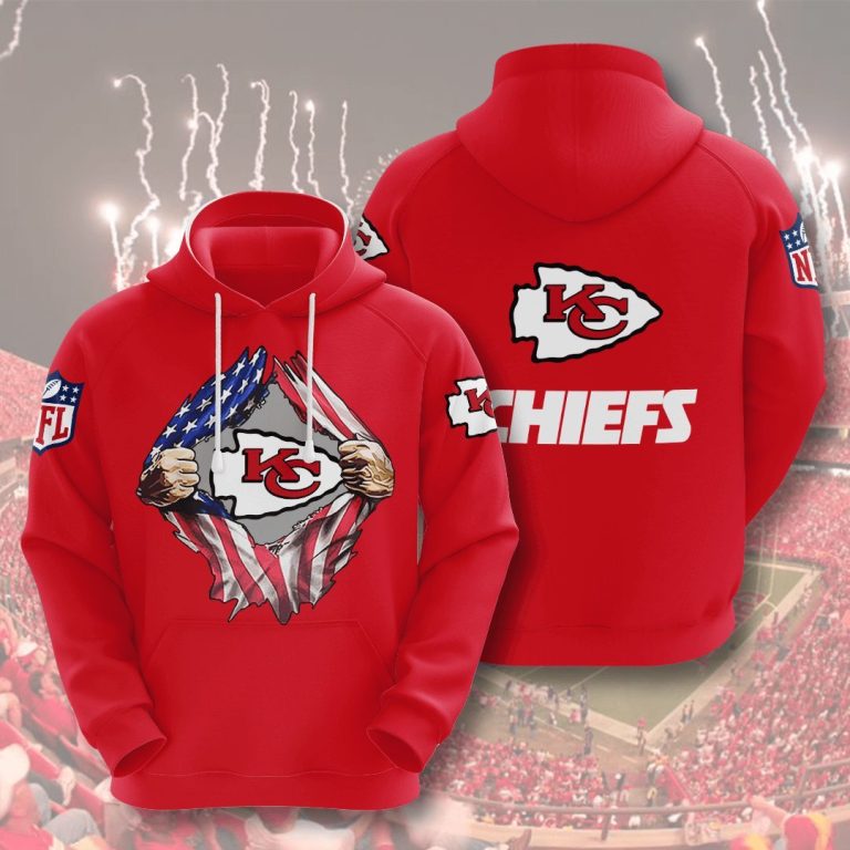 Nfl Kansas City Chiefs 3d Hoodie For Men For Women All Over Printed Hoodie 0zqgq