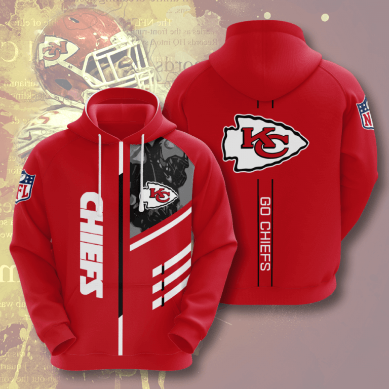 Nfl Kansas City Chiefs 3d Hoodie For Men For Women All Over Printed Hoodie D33j6